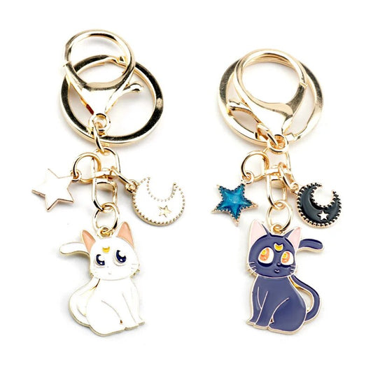 Sailor Cat Keychain