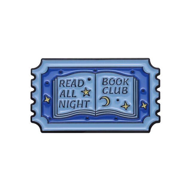 Book Club Enamel Pins