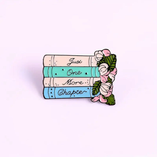 Just one more chapter Enamel Pin
