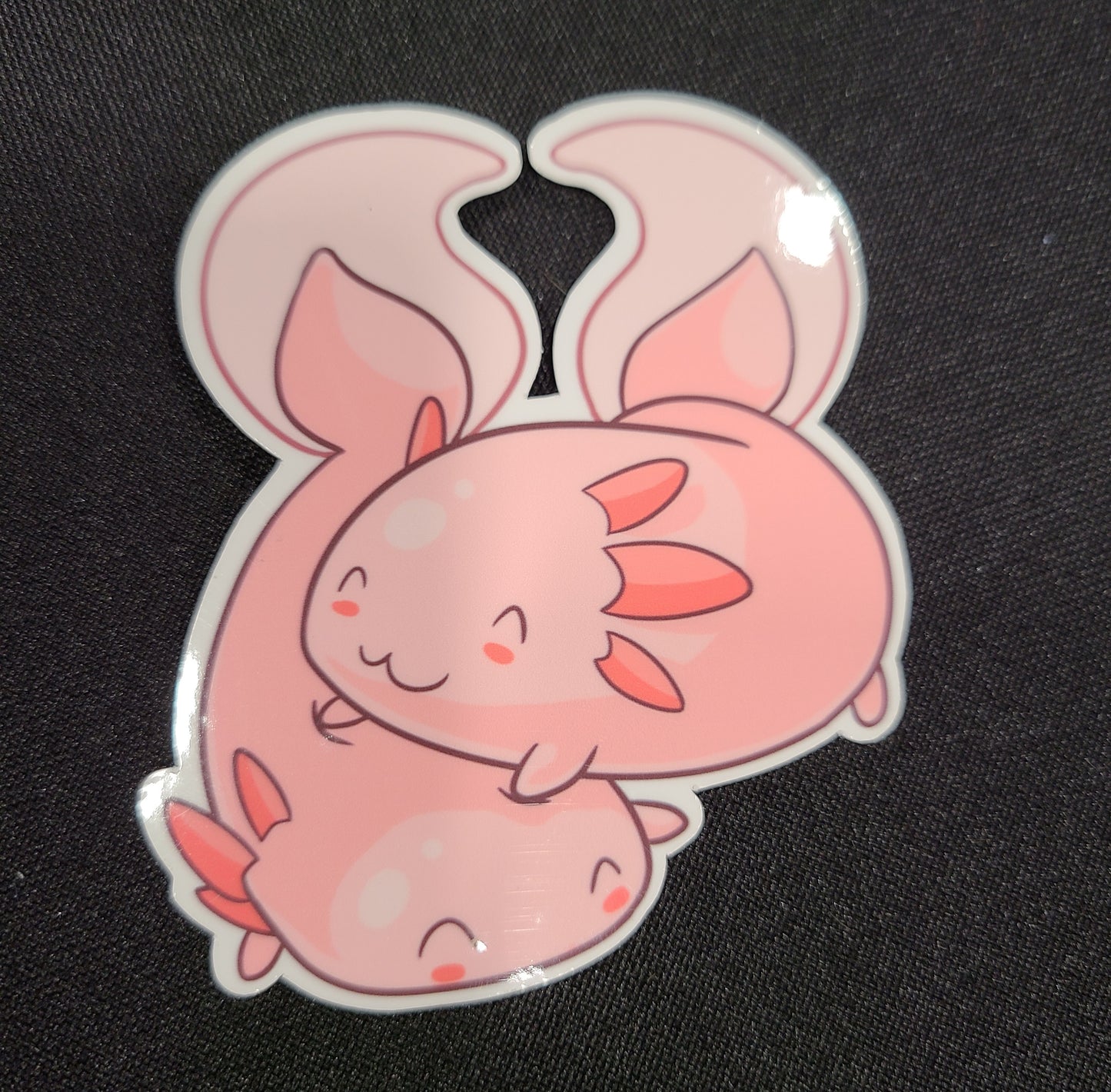 Axolotl Glossy Stickers