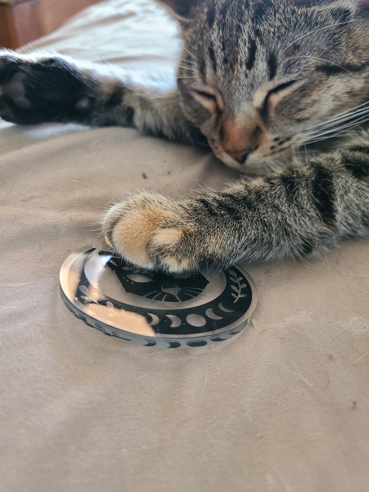 Mystic Cat Keychain