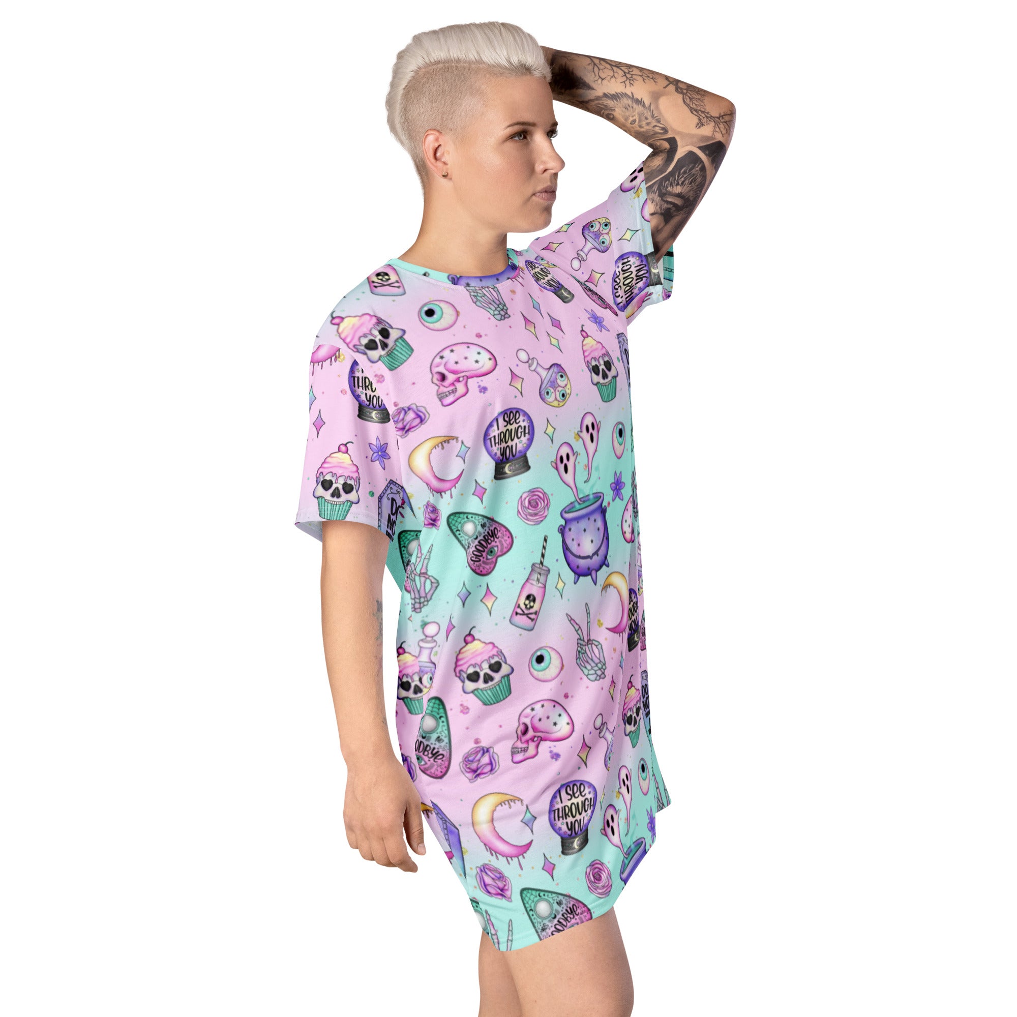 Pastel t shirt outlet dress