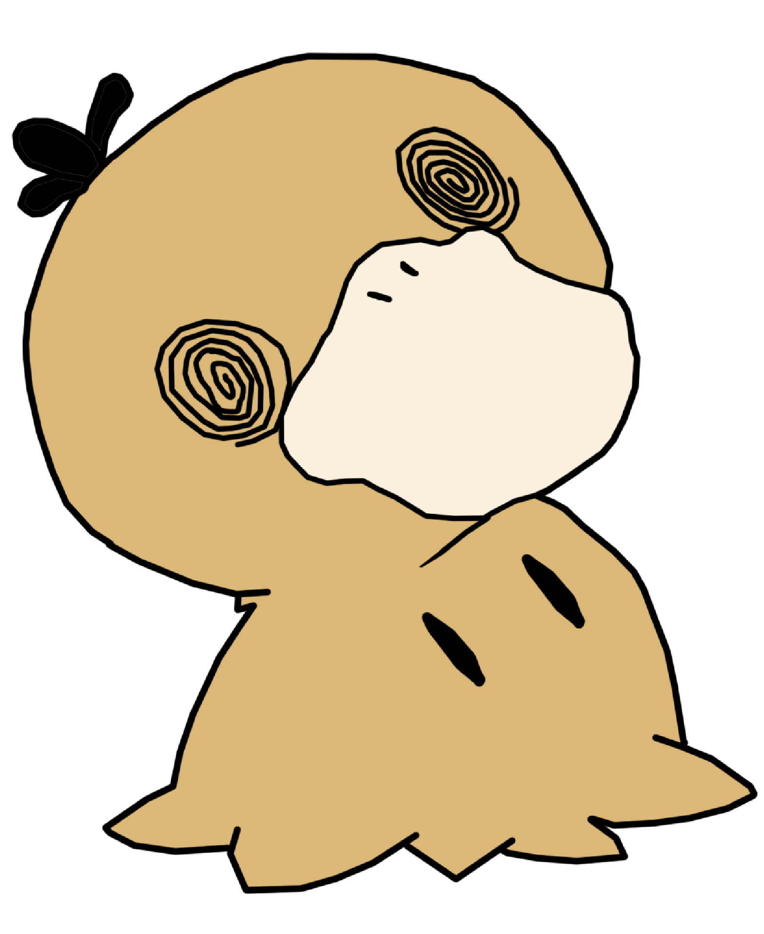 Mimikyu - Cartoon Clipart, transparent png image